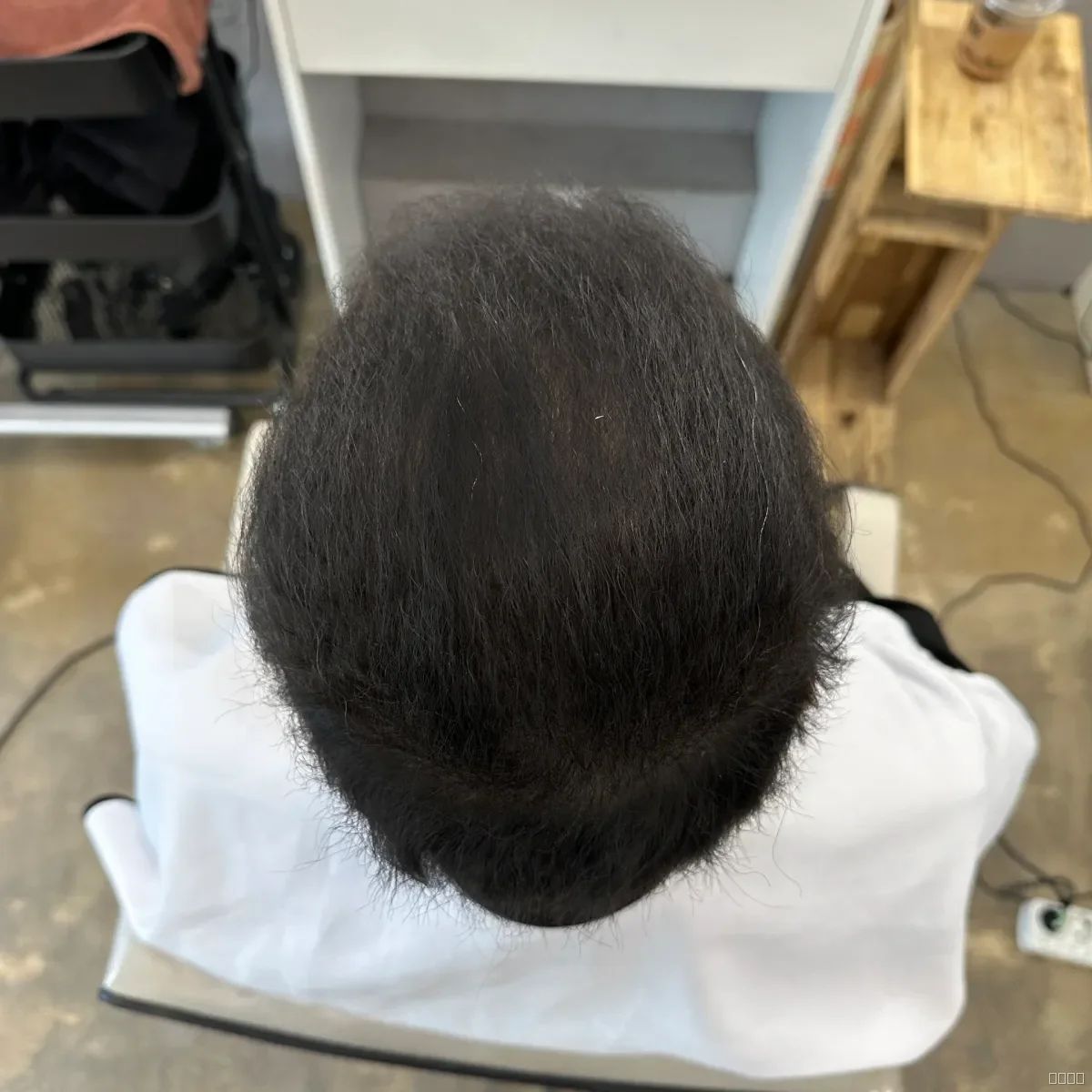 두피페인팅 (치트염색) 시술 후 결과 사진 7