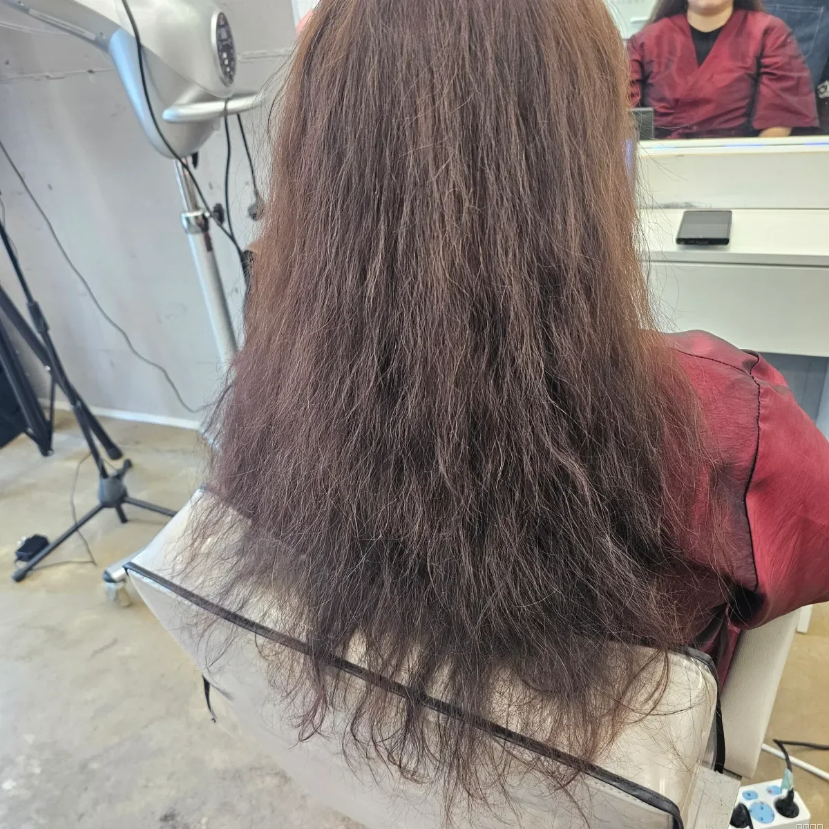 복구셋팅펌 시술 전 사진 2