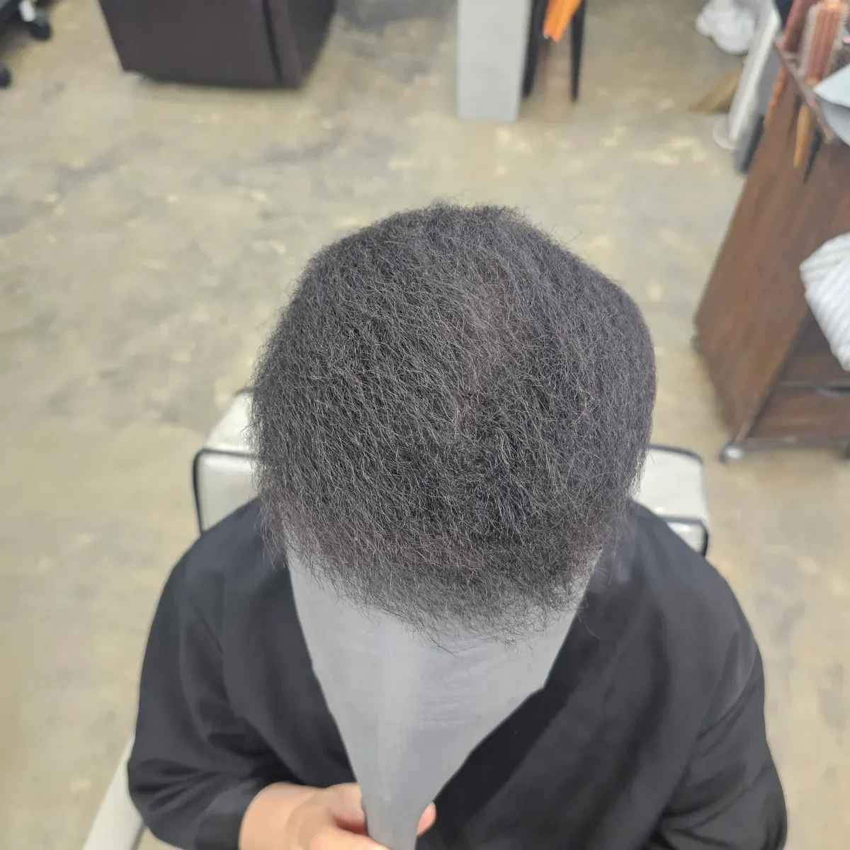 탈모 치트펌 파마 시술 후 결과 사진