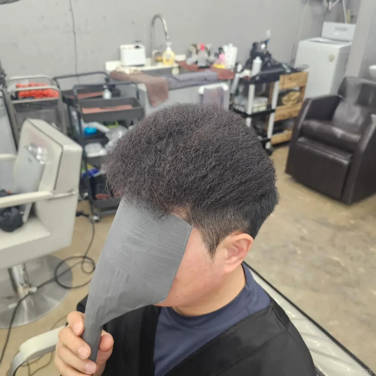 탈모 치트펌 파마 시술 후 결과 사진 3