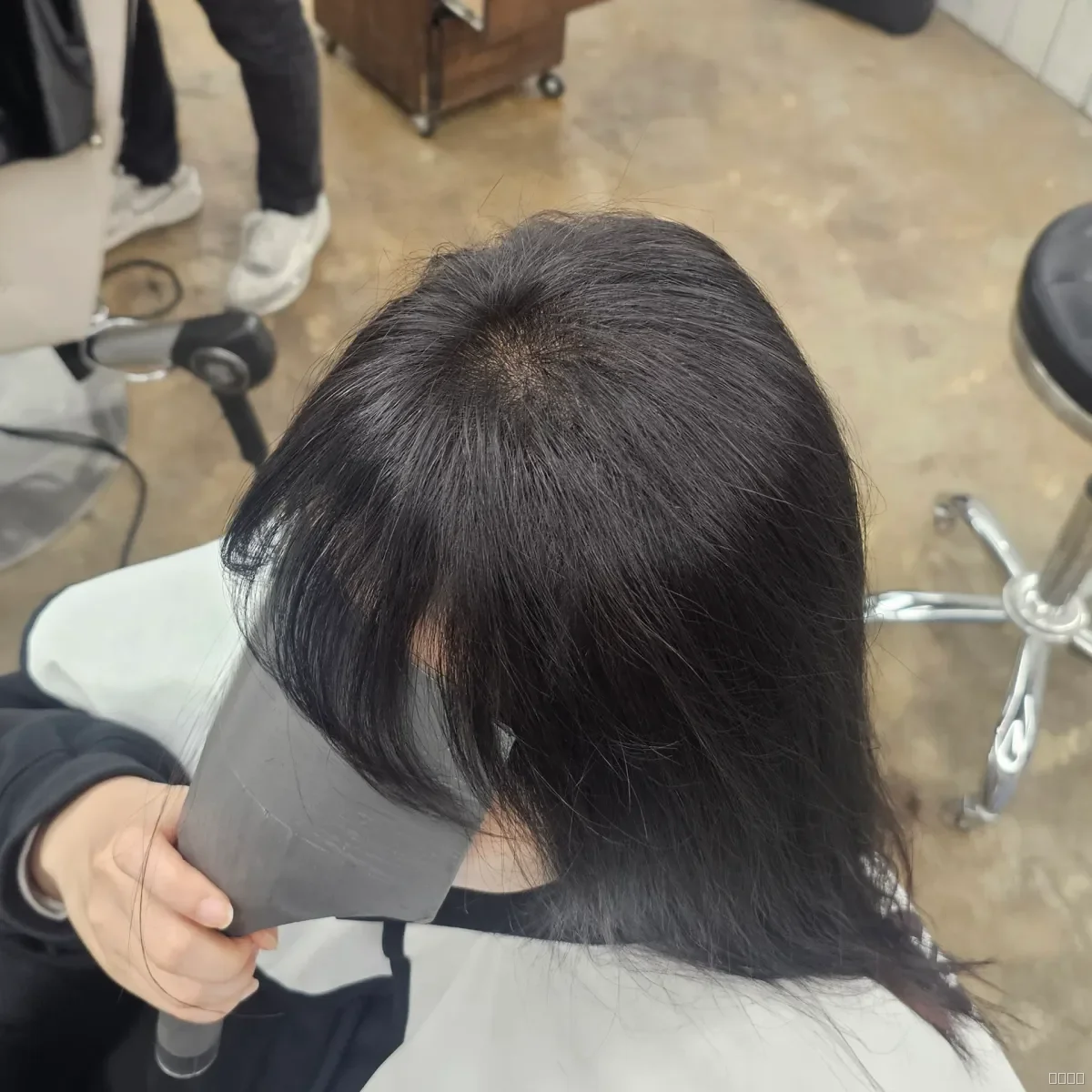 회춘펌 (뿌리볼륨 교정펌) 시술 후 결과 사진 5