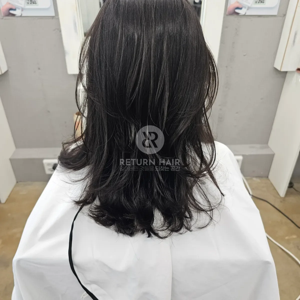 리턴 복구셋팅펌 시술 후 결과 사진 2