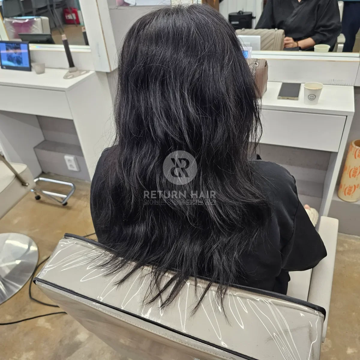 리턴 복구셋팅펌 시술 전 사진 4