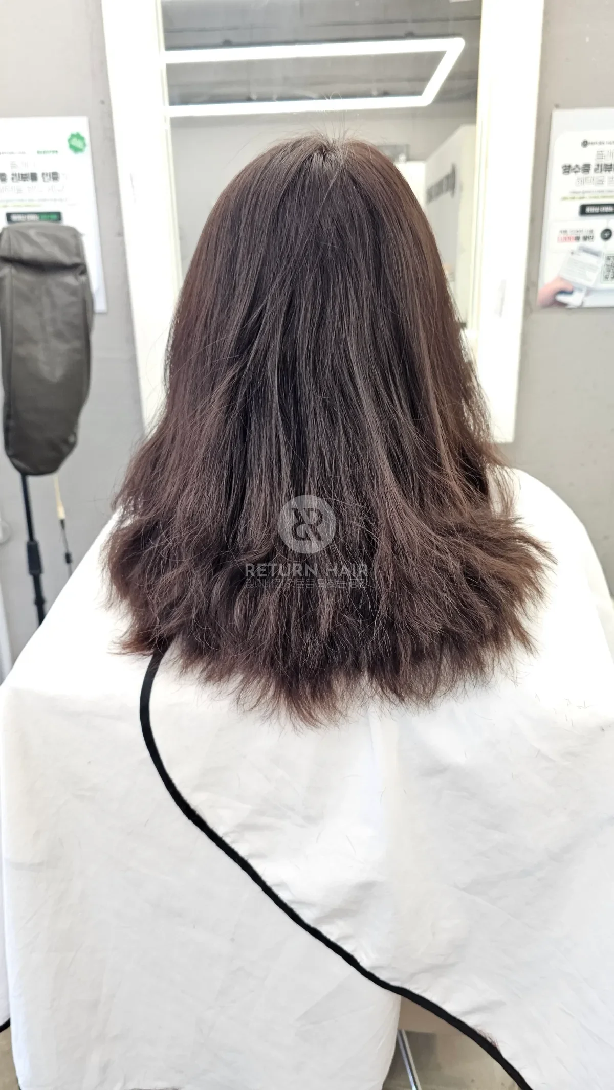 리턴 복구셋팅펌 시술 전 사진 2