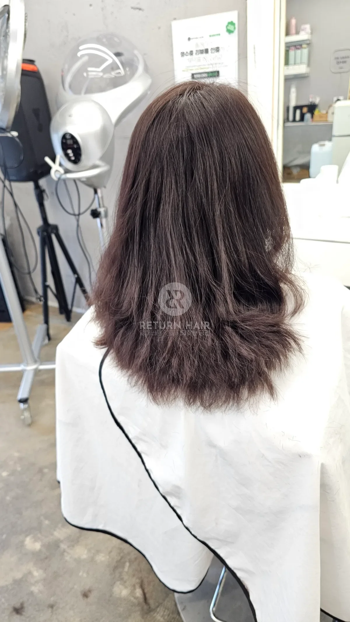 리턴 복구셋팅펌 시술 전 사진 3