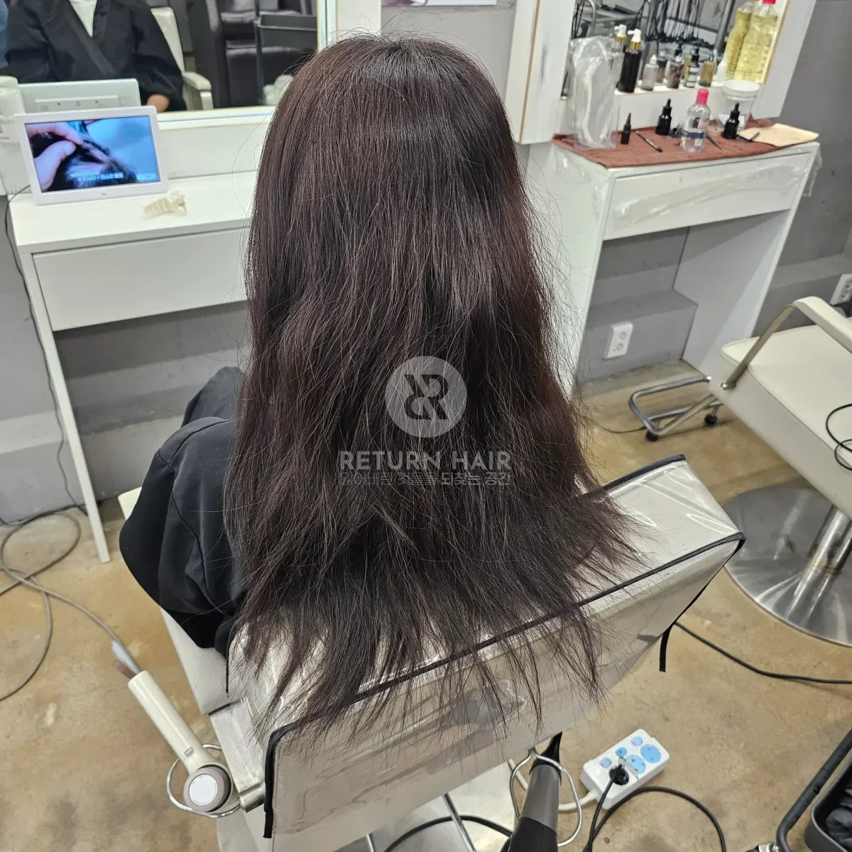 리턴 복구셋팅펌 시술 전 사진 2