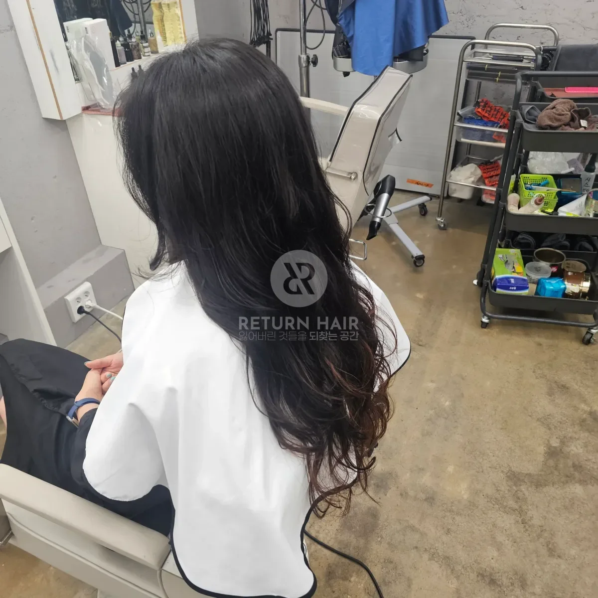 리턴 복구셋팅펌 시술 후 결과 사진 4