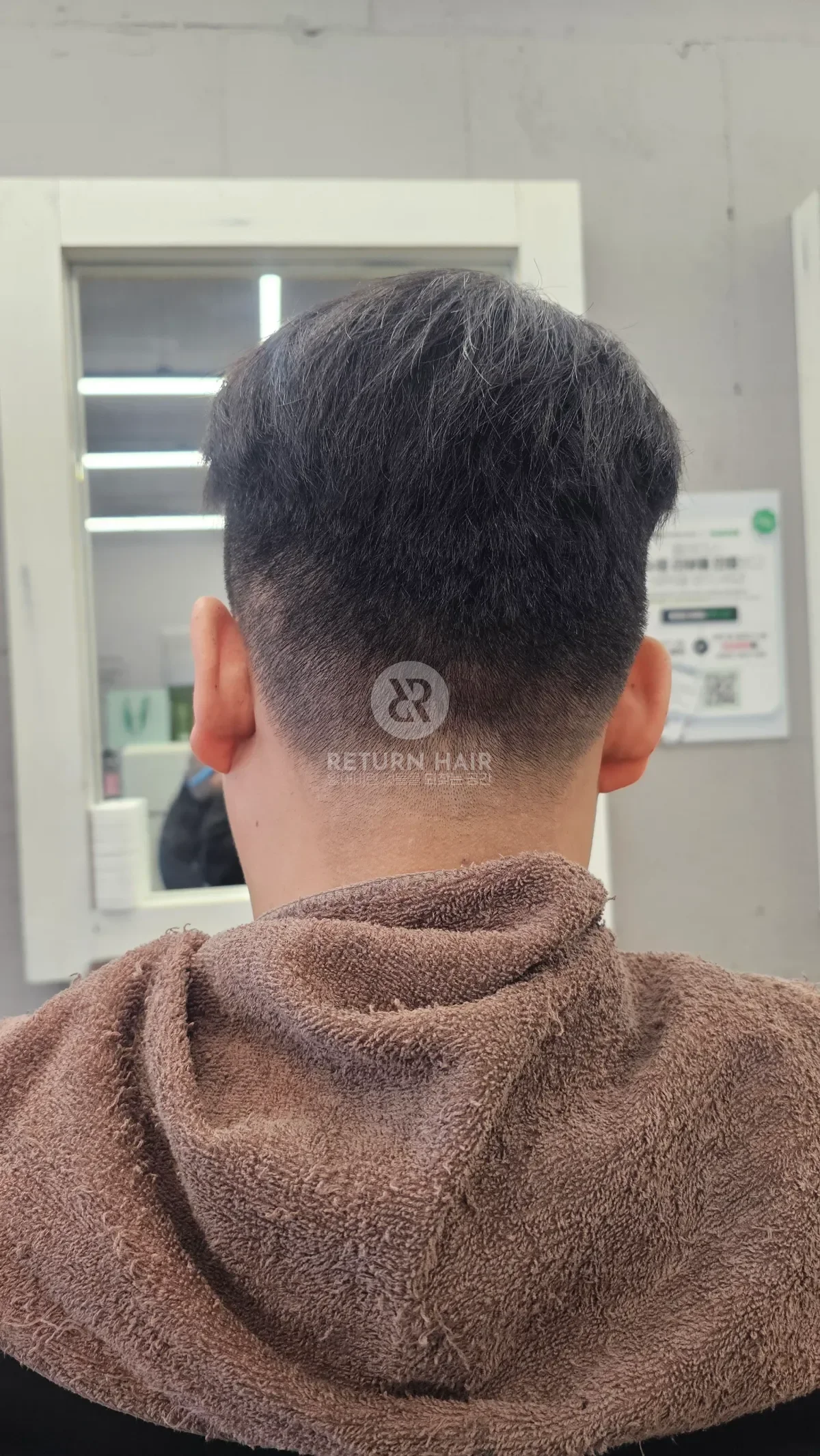 두피페인팅 (치트염색) 시술 전 사진 3