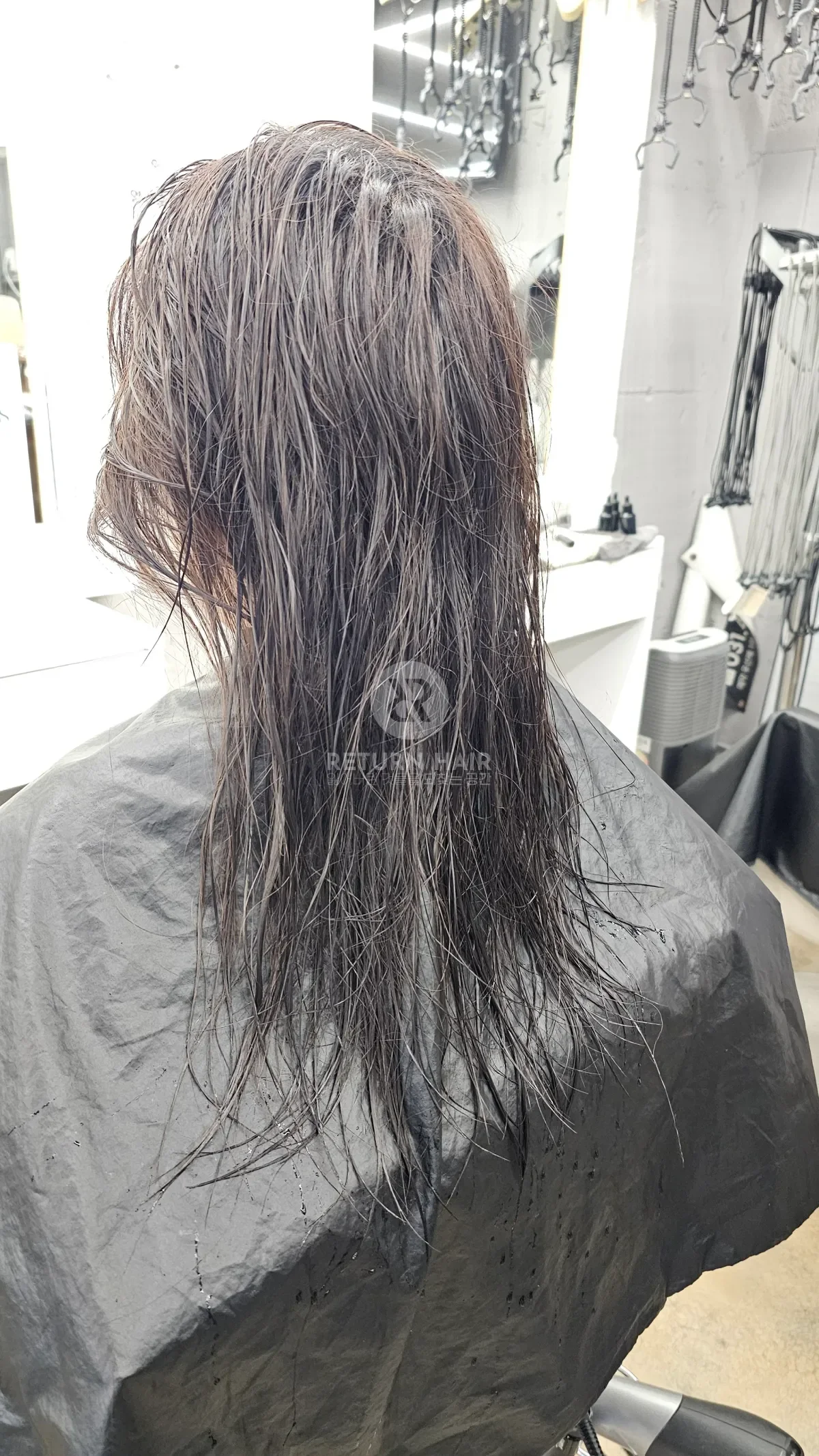 리턴 복구염색 시술 전 사진 3