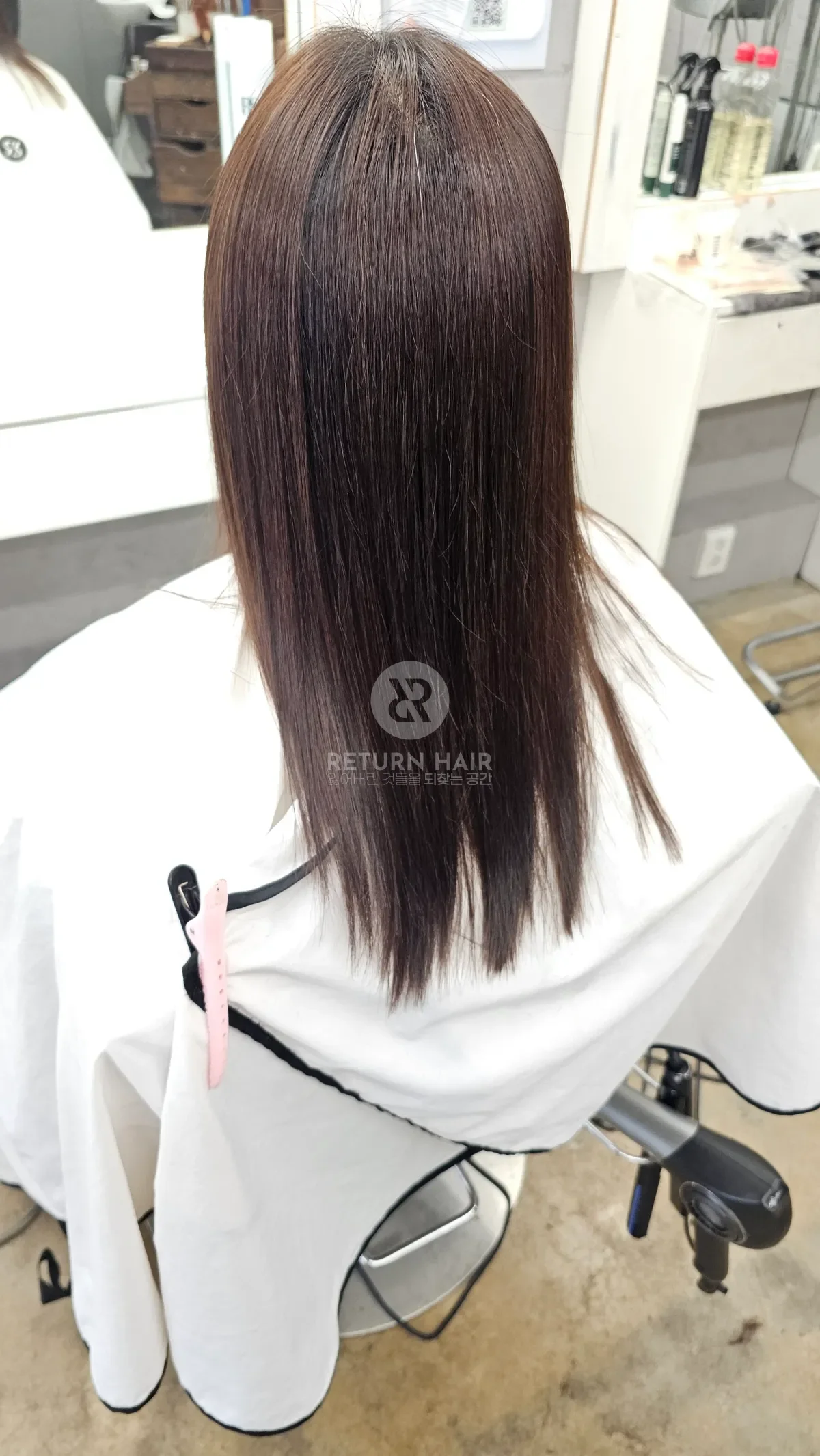 리턴 복구염색 시술 후 결과 사진 5