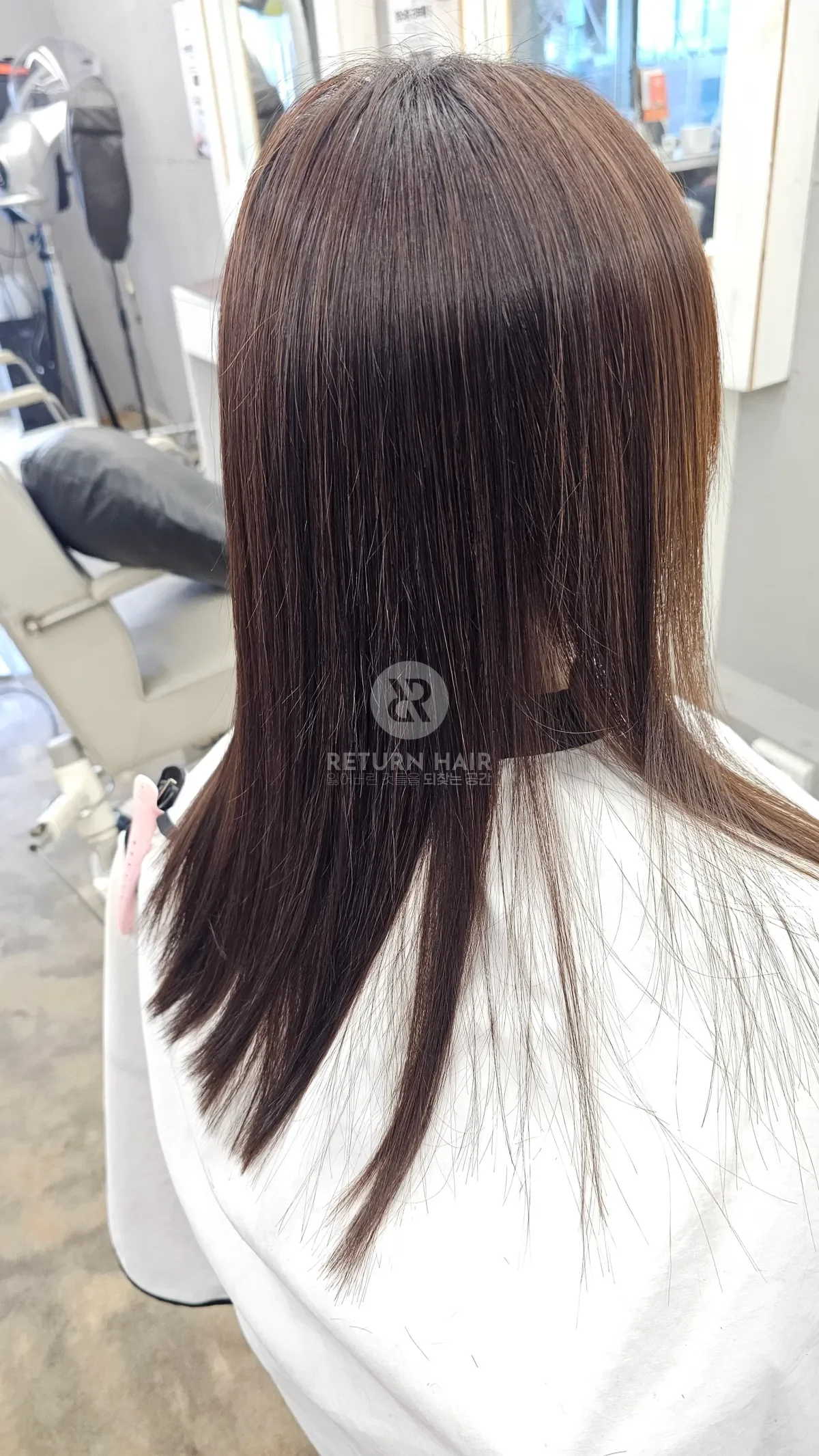 리턴 복구염색 시술 후 결과 사진 6