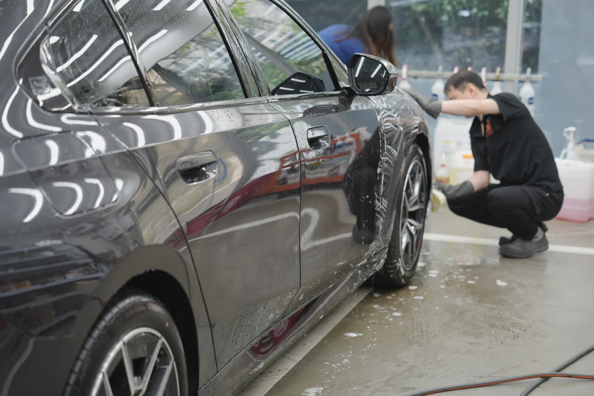 BMW 520d PPF 시공 사진 1