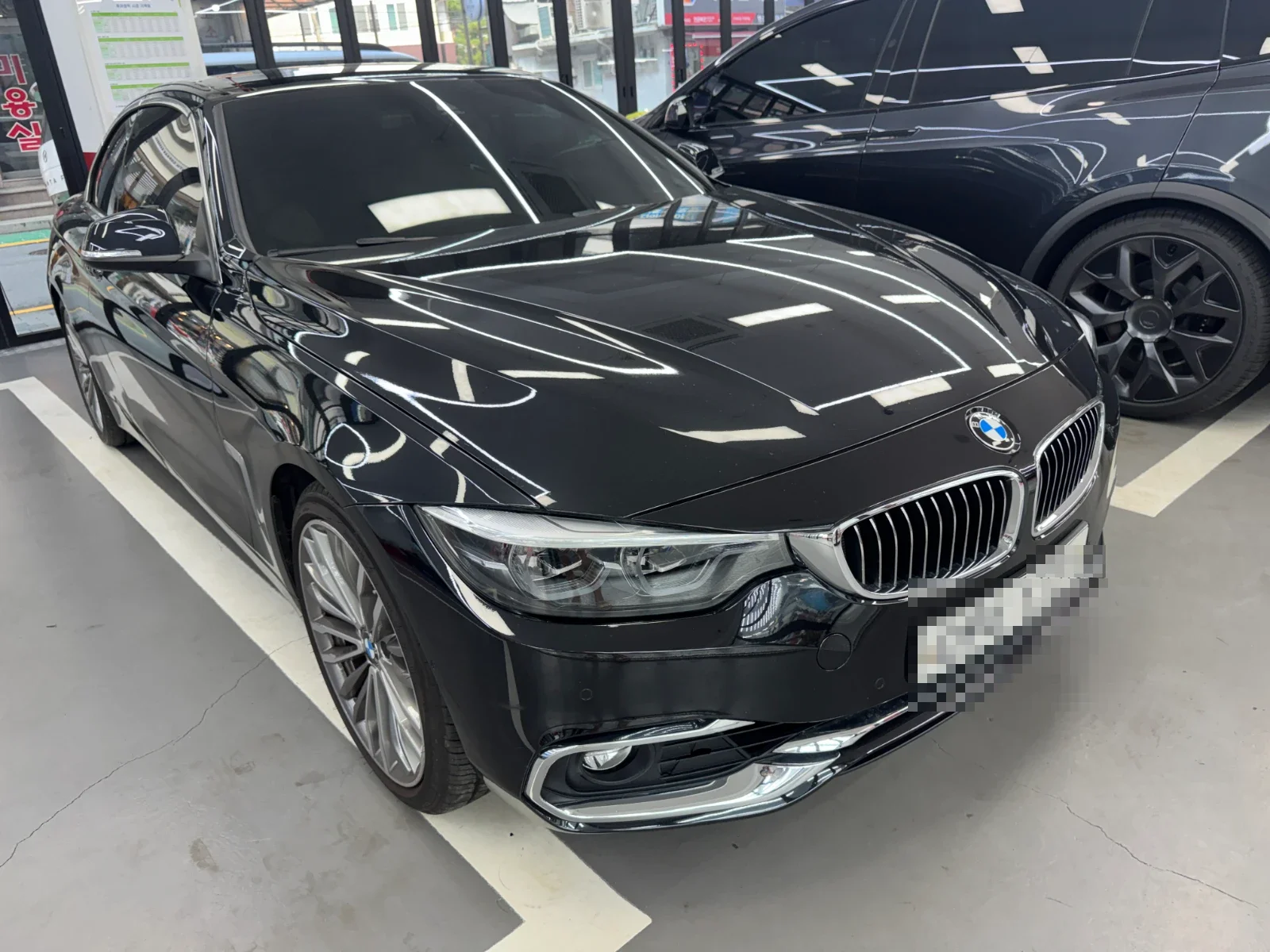 BMW 430 광택 시공 사진 1