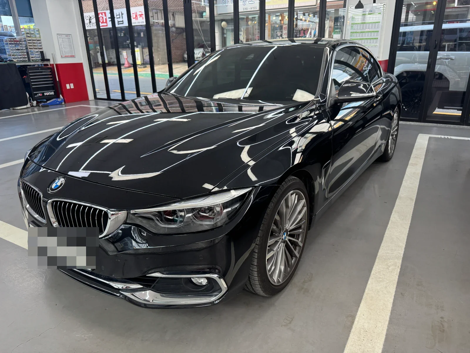 BMW 430 광택 시공 사진 2