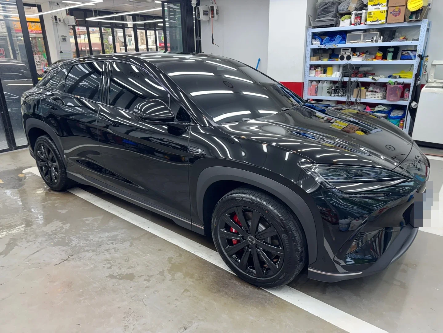 BYD 씨라이언 썬팅 시공 사진 4