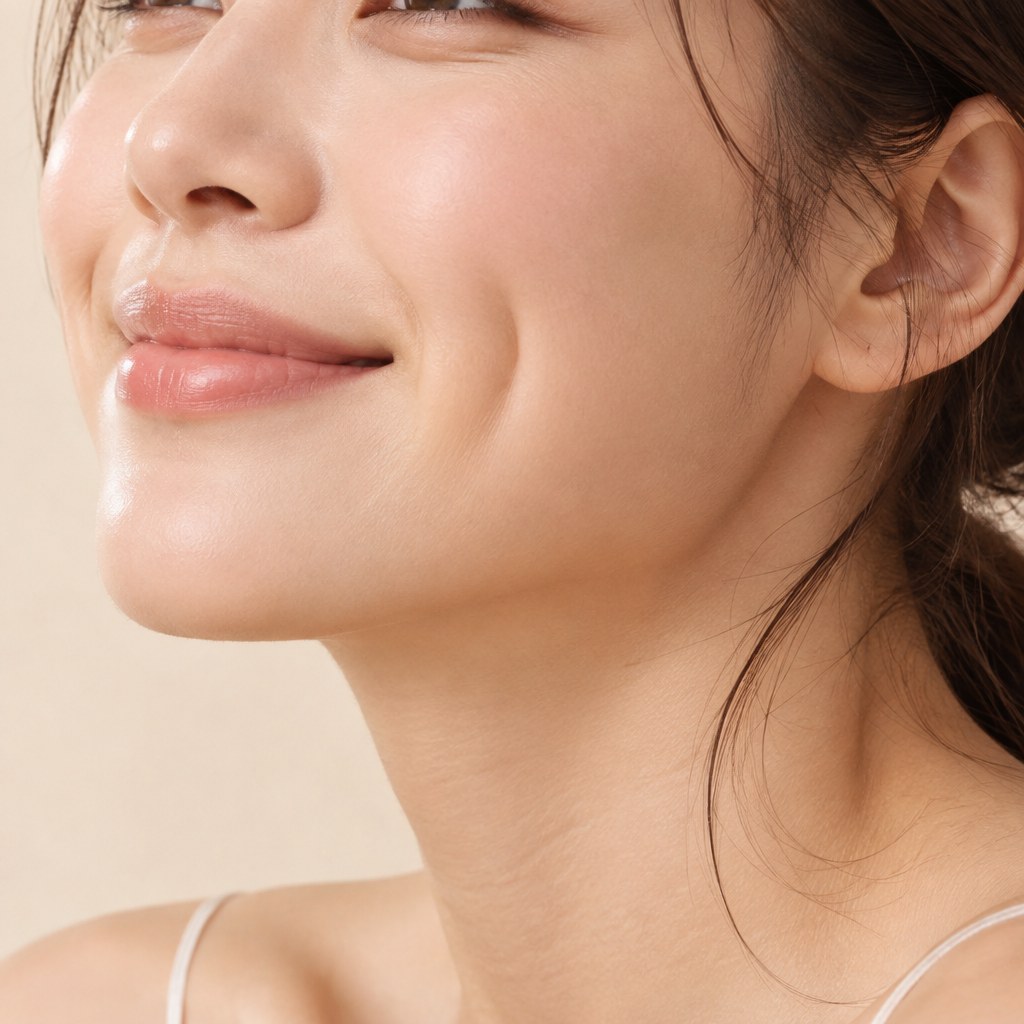 긴 보조개