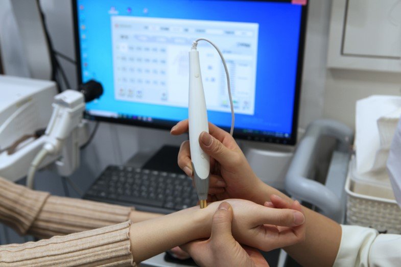 양도락 경락 기능 검사