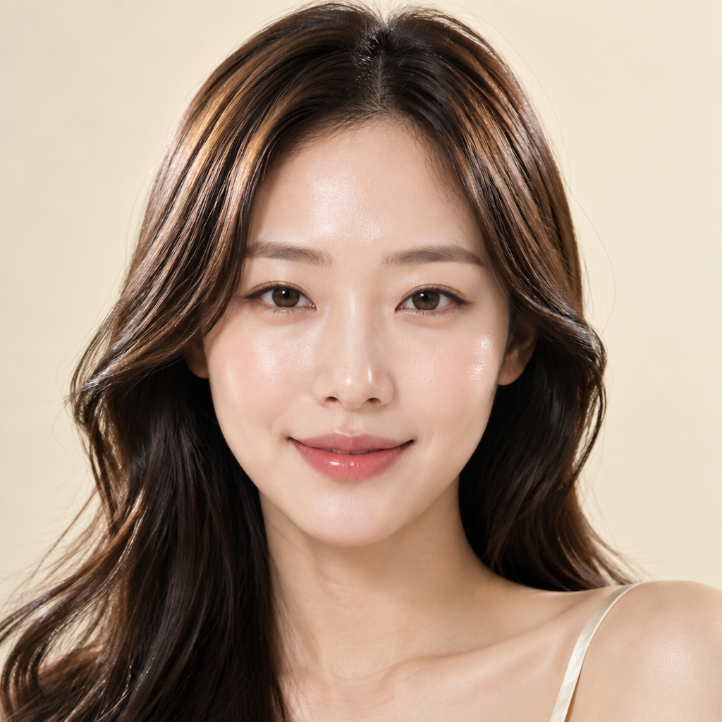 눈성형 전 예시 (개인차 있음)