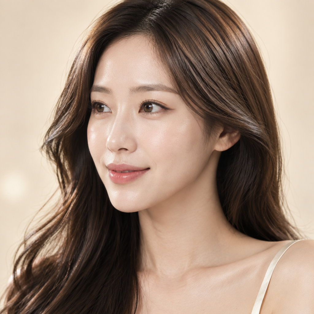 필러 윤곽 보정 (예시, 개인차 있음)
